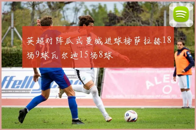 英超对阵瓜式曼城进球榜萨拉赫18场9球瓦尔迪15场8球